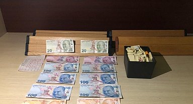 İş yerinde kumar oynatıldığı denetimde ortaya çıktı, toplanan paraya el konuldu