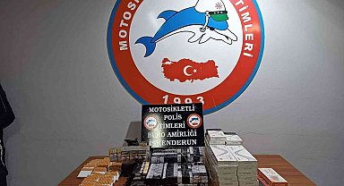 İskenderun'da kaçak sigara operasyonu