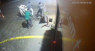 İstanbul'da mazgal hırsızlarına sopalı müdahale kamerada: Neye uğradığını şaşırdılar