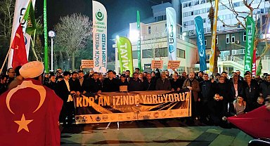 İsveç'e tekbir sesleriyle tepki gösterildi