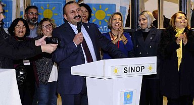 İYİ Parti Sinop İl Başkanlığı'nda koltuk değişimi