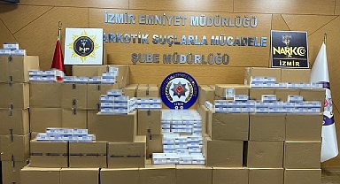 İzmir polisinden zehir depolarına baskın: Yüzbinlerce sentetik hap ele geçirildi