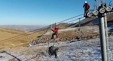 JAK timi, kayak merkezinde tatbikat gerçekleştirdi