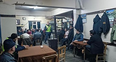 Jandarma güvenli trafik eğitimlerine devam ediyor