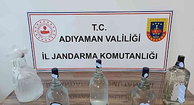 Jandarma sahte içki ele geçirdi