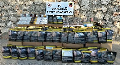 Jandarmadan kaçak tütün ve elektronik sigara operasyonu