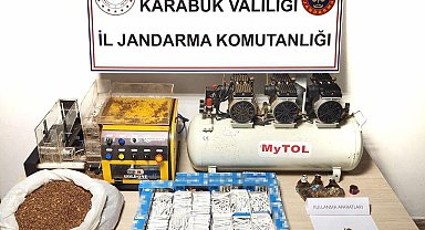 Jandarmadan uyuşturucu ve kaçak tütün operasyonu