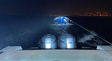 Kaçak midye avcısı deniz polisi tarafından suçüstü yakalandı