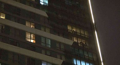 Kadıköy'de sitede aidat protestosu