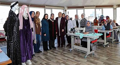 Kadınlar büyükşehir belediyesiyle meslek sahibi oluyor