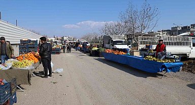 Kahta'da yeni bir semt pazarı daha kuruldu