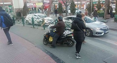 Kaldırımları onların mı yayaların mı?