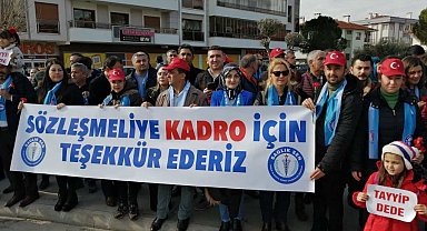 Kamu personellerinden Cumhurbaşkanı Erdoğan'a Teşekkür