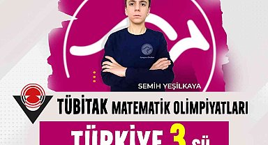 Kanguru Okulları öğrencisi Türkiye 3'üncüsü oldu