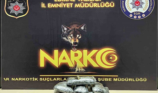Kapıkule'de uyuşturucu operasyonu: 2 şahıs gözaltına alındı