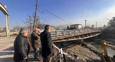 Karabük'te kavşak projesi ve Araç Çayı projesinde çalışmalar sürüyor