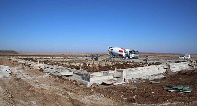Karaköprü kırsalı her geçen gün biraz daha kalkınıyor