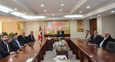 KASİAD yönetimi Sözen ile görüştü