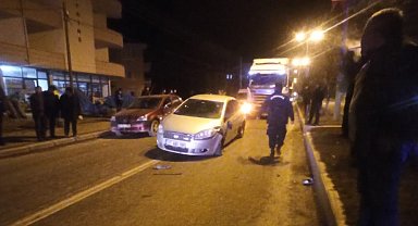 Kastamonu'da iki otomobil çarpıştı: 1 yaralı
