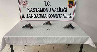 Kastamonu'da ruhsatsız silah operasyonu: 1 gözaltı
