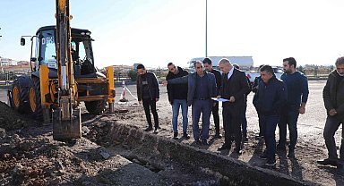 Kayapınar'da ilave yağmur suyu hattı çalışmaları başladı