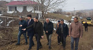 Kaymakam Gürses, yol bakım çalışmalarını inceledi