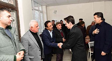 Kaymakam Sakarya ve Başkan Şeylan'dan Babur ailesine taziye ziyareti