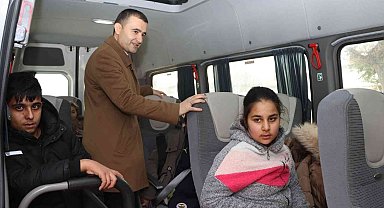 Kaymakamdan öğrencilere emniyet kemeri uyarısı