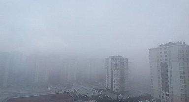 Kayseri'de sis etkili oldu