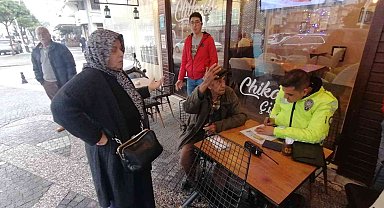 Kaza yapan yaşlı adam geldiği istikameti kabul etmedi