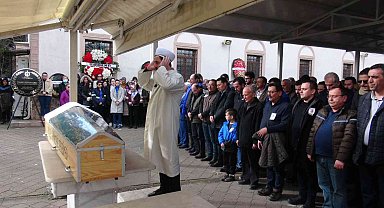 Kazada hayatını kaybeden fabrika üretim müdürü, son yolculuğuna uğurlandı