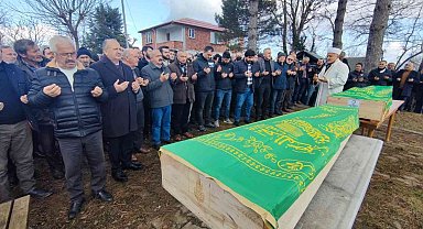 Kazada ölen baba-oğul, Ordu'da toprağa verildi