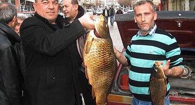 Kebap diyarında balık avlayarak geçimlerini sağlıyorlar