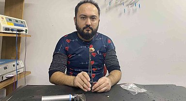 Kedinin soluk borusuna takılan kemik ameliyatla çıkartıldı