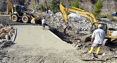 Kırkkavak'ta tarım alanlarına ulaşım kolaylaştı