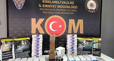 Kırklareli'de kaçakçılık operasyonu: 4 şüpheli yakalandı