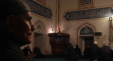 Kırklareli'nde Regaip Kandili dualarla idrak edildi