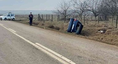 Kırklareli'nde trafik kazası: 2 yaralı