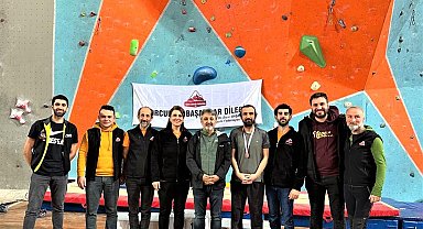 Kısa Kaya Tırmanış İl Şampiyonası yapıldı