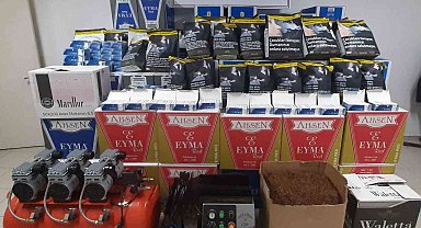 Kocaeli'de 1 milyon makaron ele geçirildi