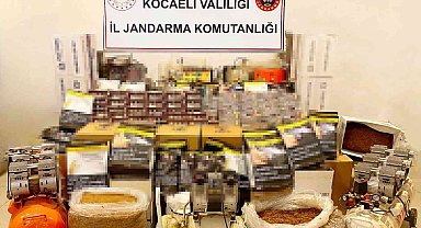 Kocaeli'de 194 bin 600 makaron ele geçirildi