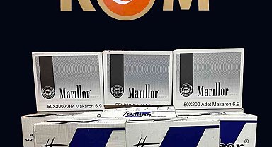 Kocaeli'de 230 bin içi dolu makaron ele geçirildi