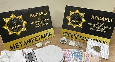 Kocaeli'de uyuşturucu operasyonunda 9 kişi yakalandı