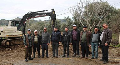 Konuklu'da yol çalışması başladı