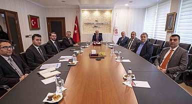 KSO Başkanı Büyükeğen, Bakan Bilgin'e Konya sanayisinin taleplerini iletti