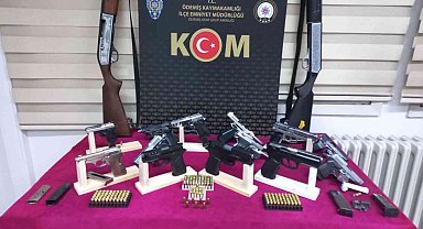 Kurusıkıdan bozma tabanca yapan şebekeye operasyon