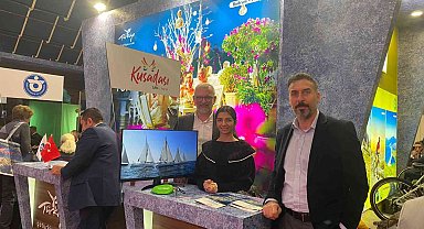 Kuşadası turizm fuarında tanıtıldı