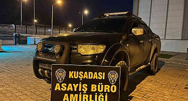 Kuşadası'nda hırsızlar polise yakalandı