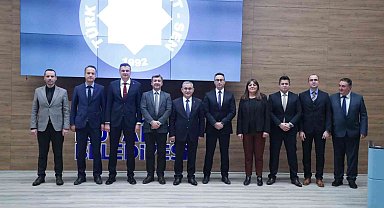 Kütahya Belediyesi'nde rütbe merasimi