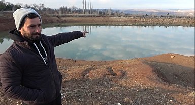 Kütahya Demirciören Göleti'nde kuraklık